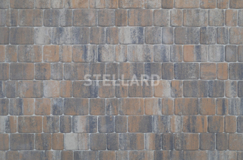 Тротуарная плитка Stellard Старый город Color mix Каньон 40
