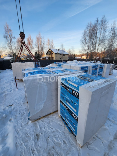 Газобетонные блоки Бонолит D500 600х250х175 перегородочные